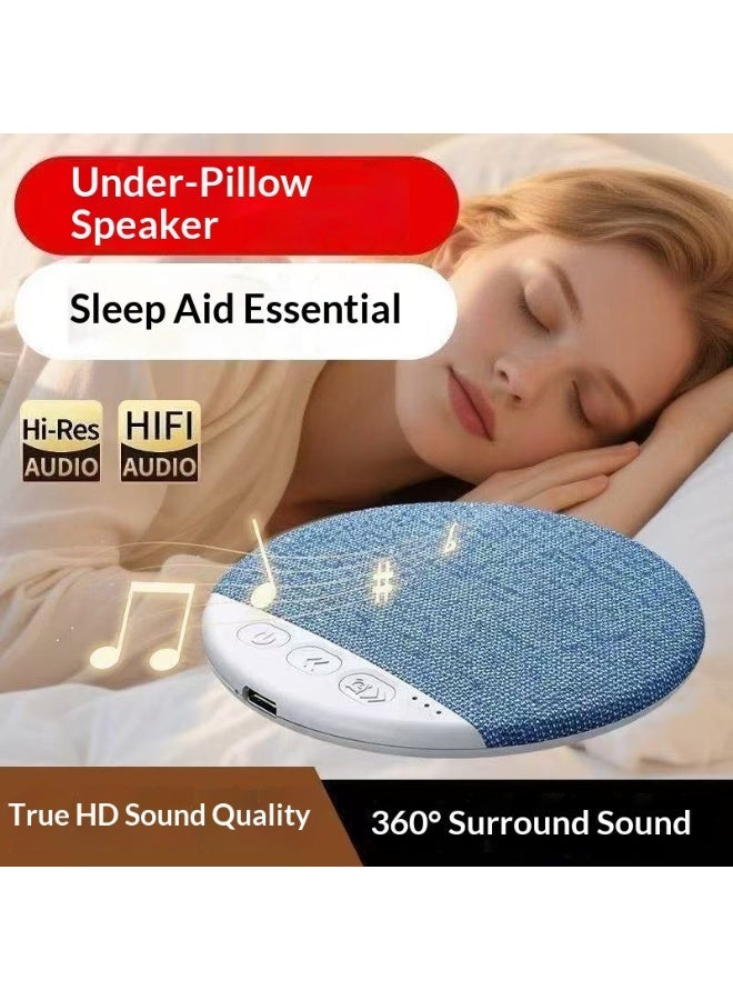 مكبر صوت بلوتوث ميني مخصص للنوم، تصميم صامت ومضوضاء بيضاء طبيعية ذكية، مكبر صوت بلوتوث مساعدة على النوم، مساعد نوم مضغوط عالي الجودة - Image 2